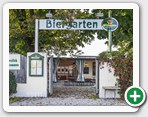 Eingang Biergarten